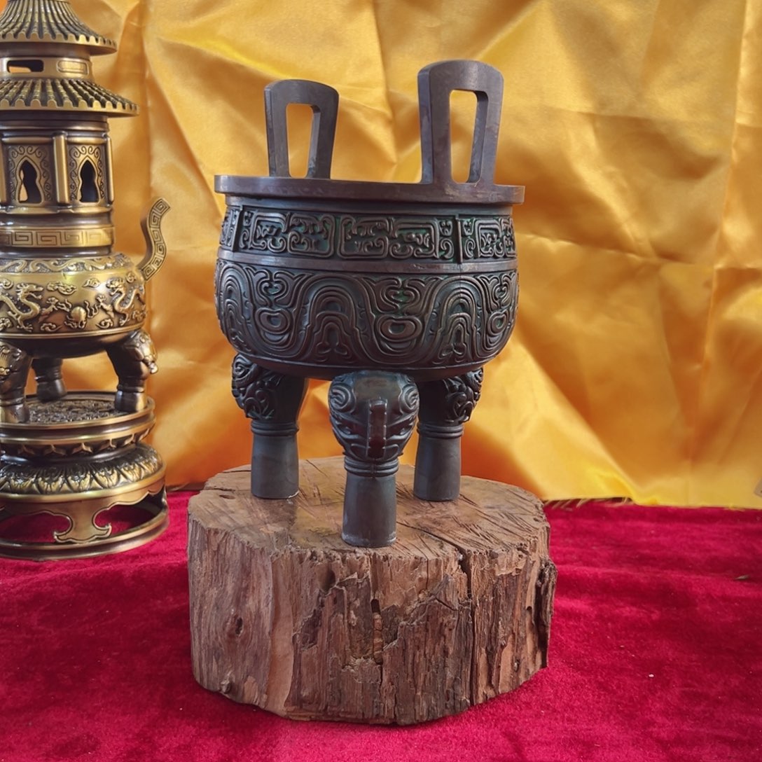 遇***࿐黄铜优质黄铜材质家居摆件