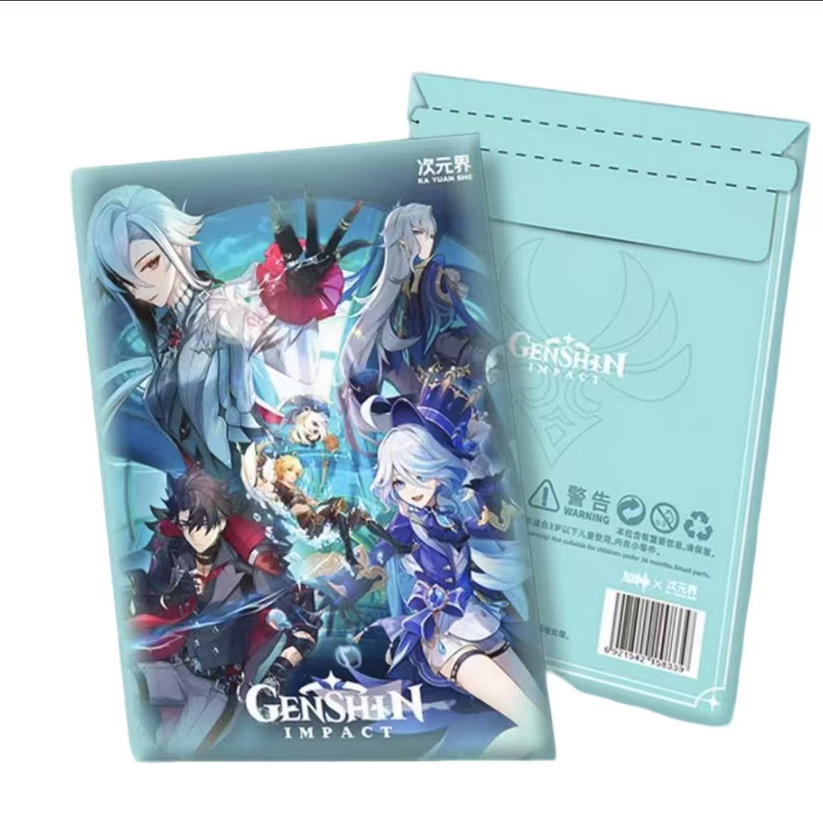 【叠叠】次元神-原神色纸第二弹 二次元芙芙礼盒系列 (默认代拆) B