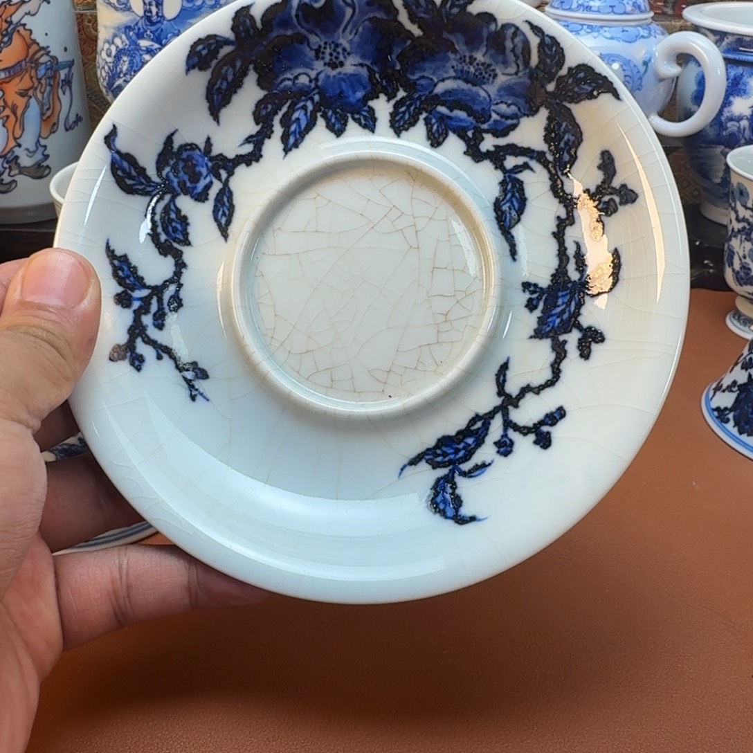 自****陶杯子景德镇全手工手绘陶瓷