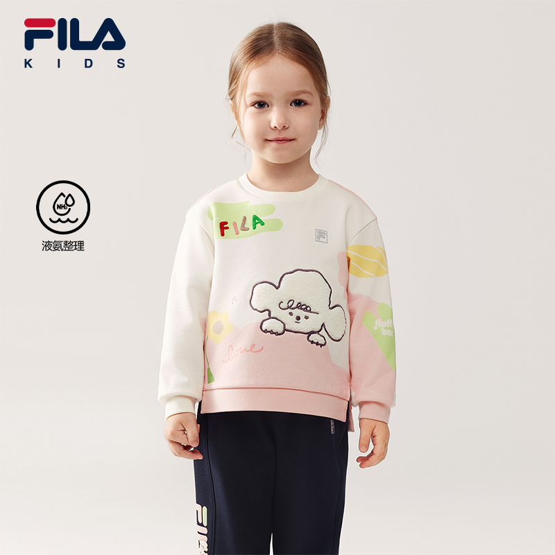 【斐乐】卡通动漫休闲风女套头卫衣婴童打底圆领秋季K11G614204