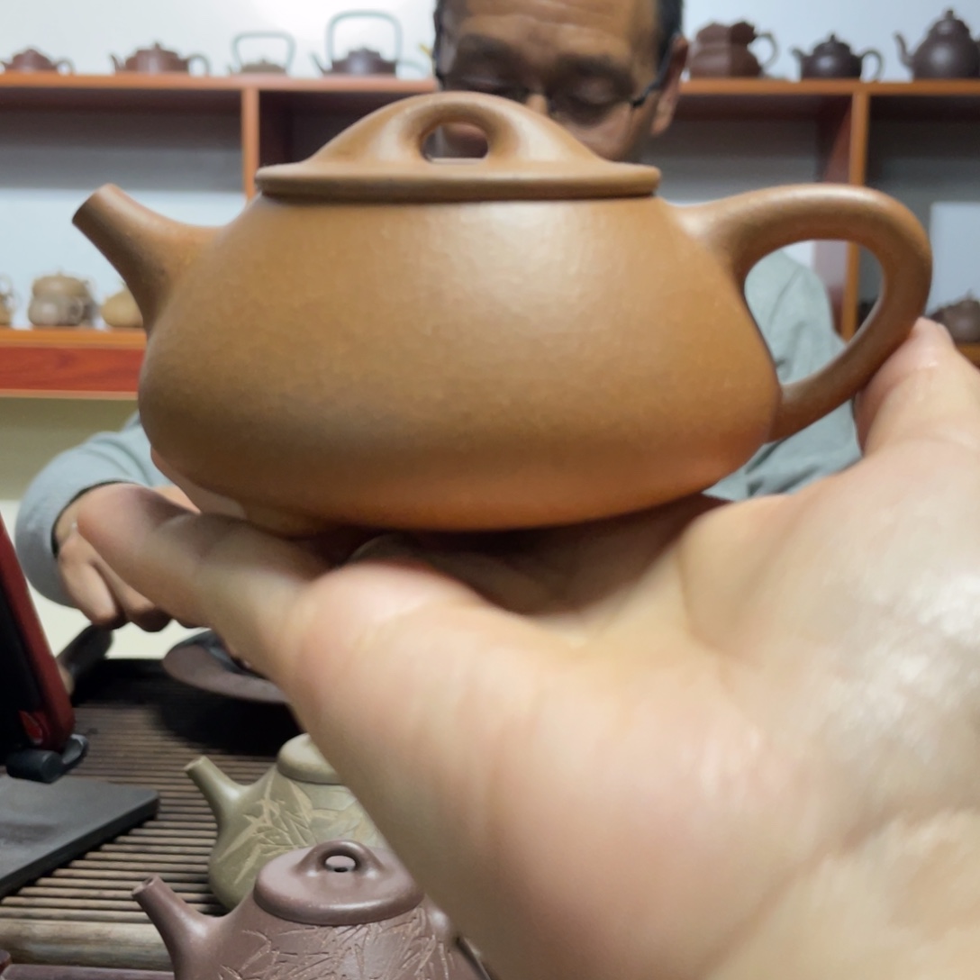 茶壶紫砂黄金段满瓢180CC