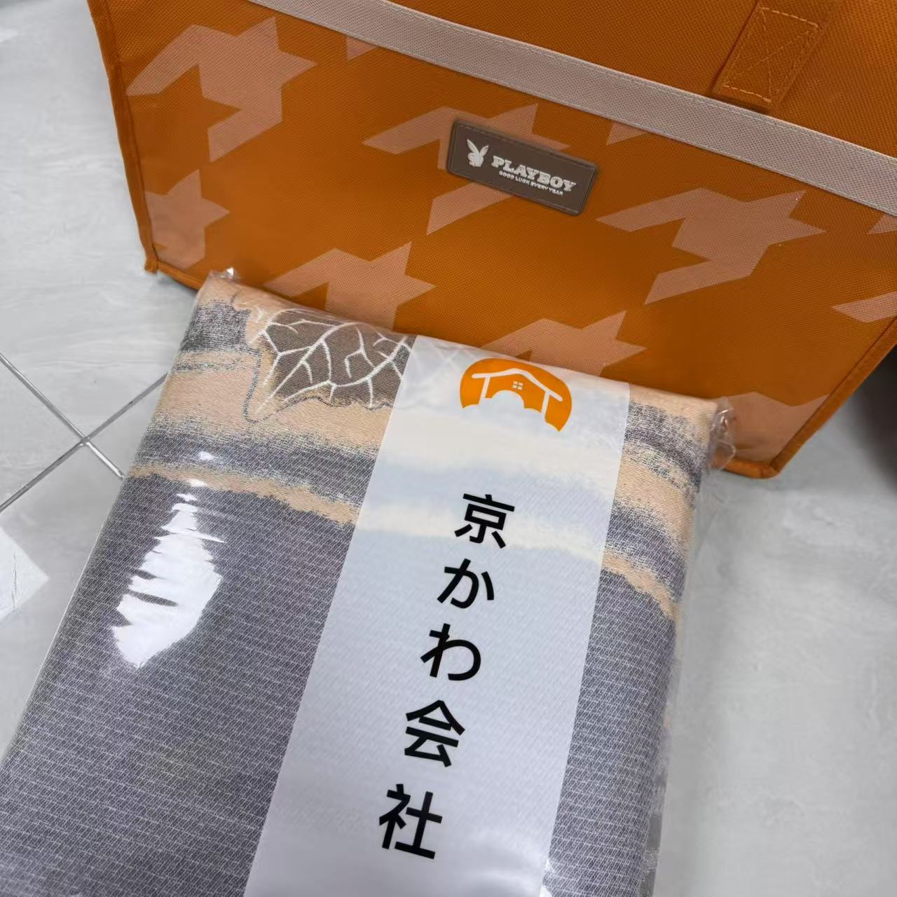 专享【京かわ会社】高奢冰岛盖毯花花公子 240*250cm 大灰叶