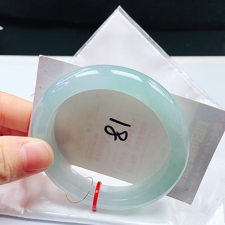 翡翠手镯未镶嵌57➕圈口