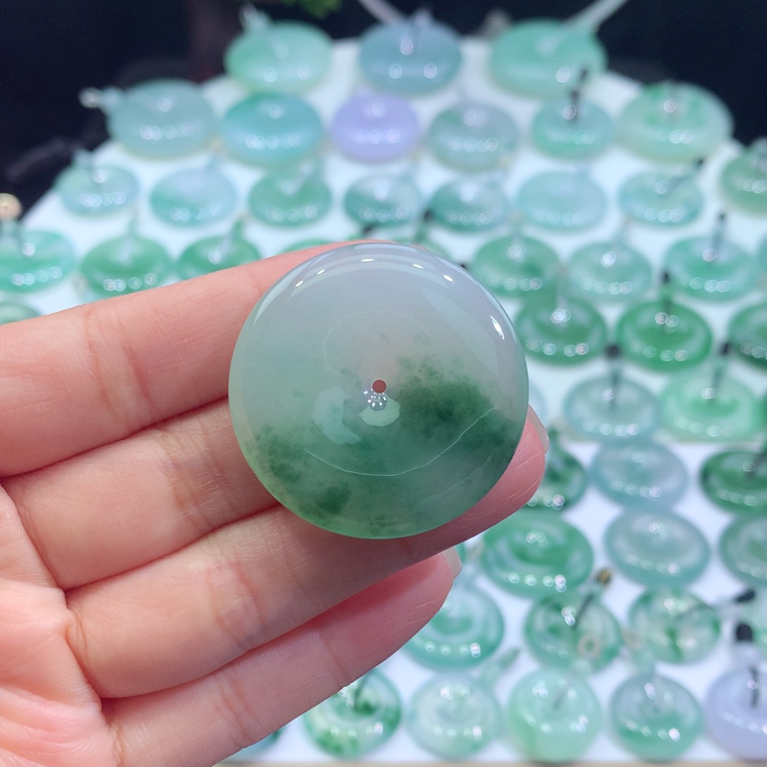 颈饰未镶嵌翡翠33尺寸34.8*5.8