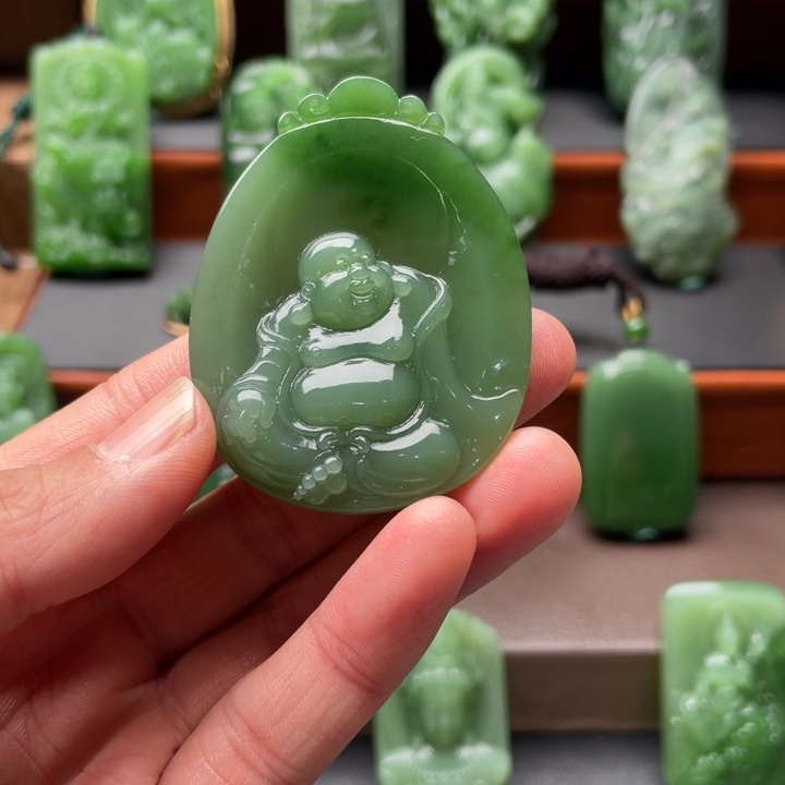 和田玉挂件未镶嵌