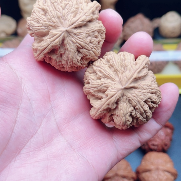 文玩核桃把件平谷大粗筋44×44×36