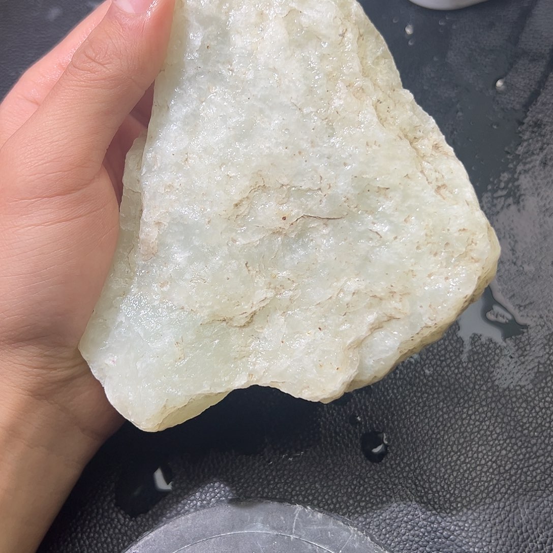 和田玉（糖玉）未镶嵌车挂