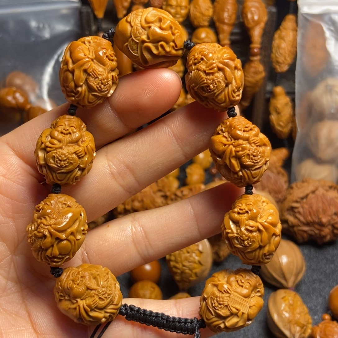 【闪购商品】手串/手链橄榄核八大财神