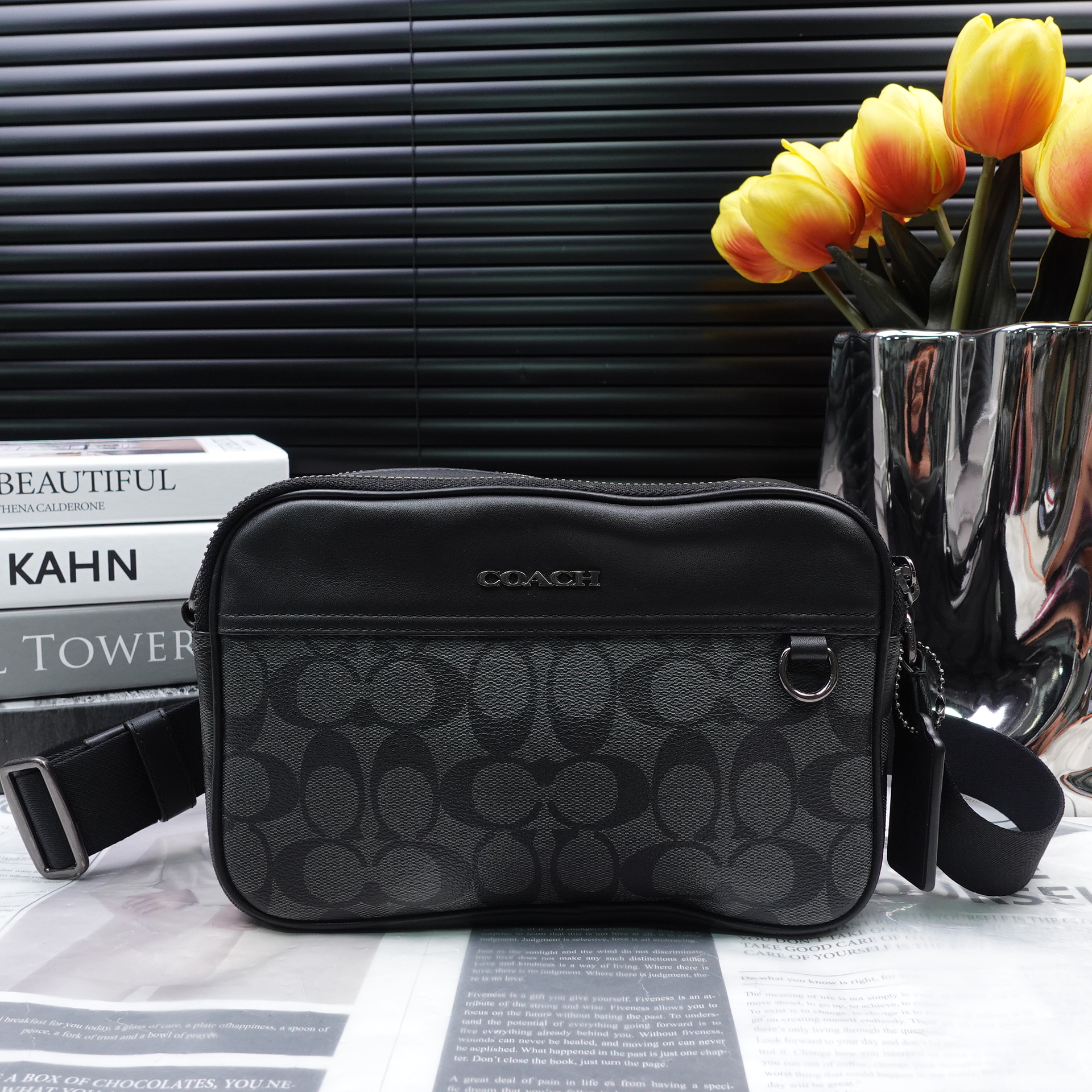 95新 COACH/蔻驰 单肩包/T10264275