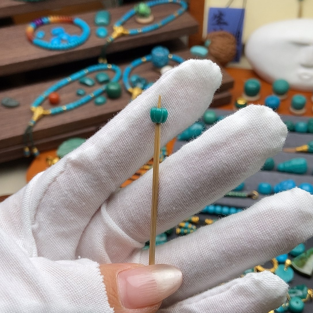 绿松石未镶嵌绿松石配饰h