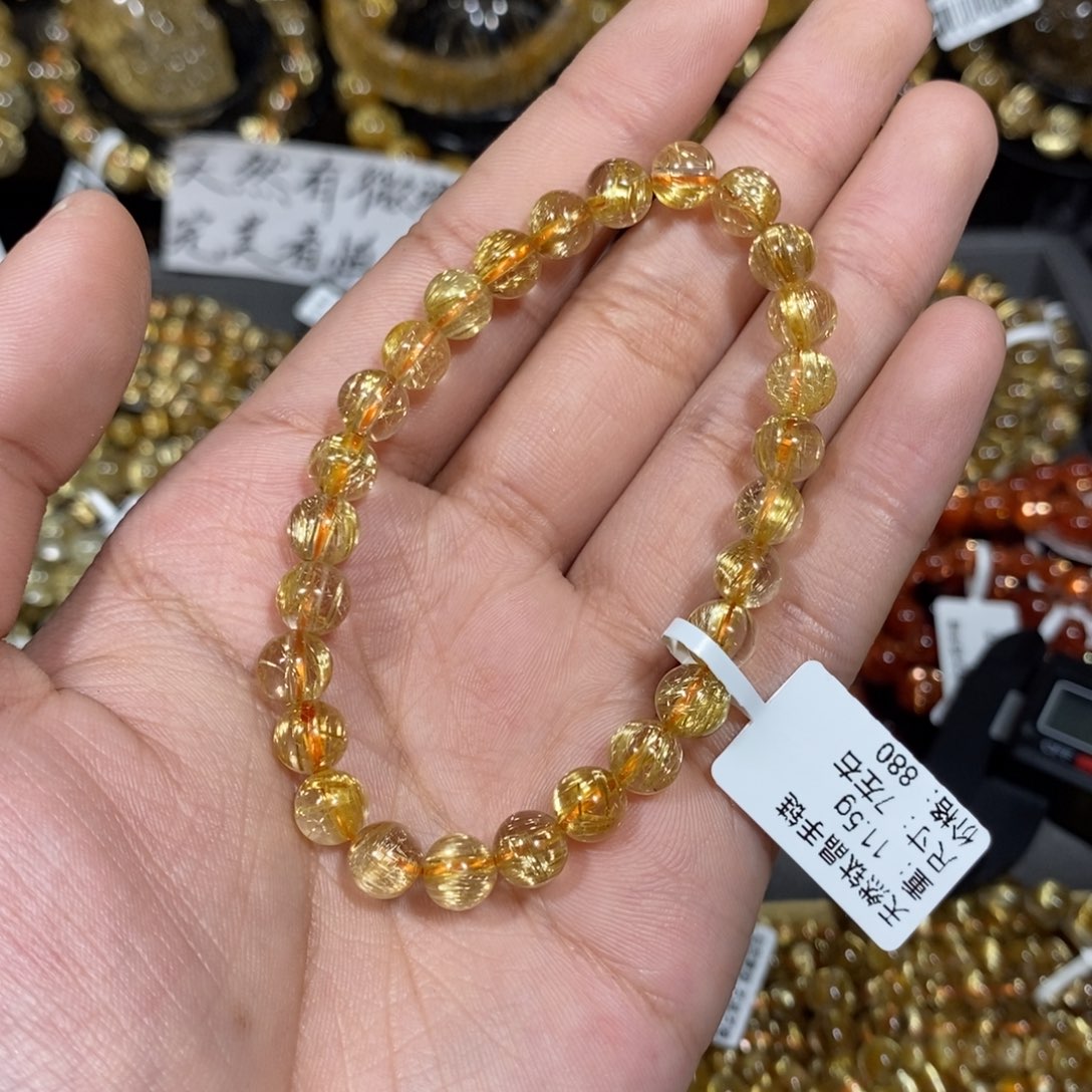 水晶手链未镶嵌琪