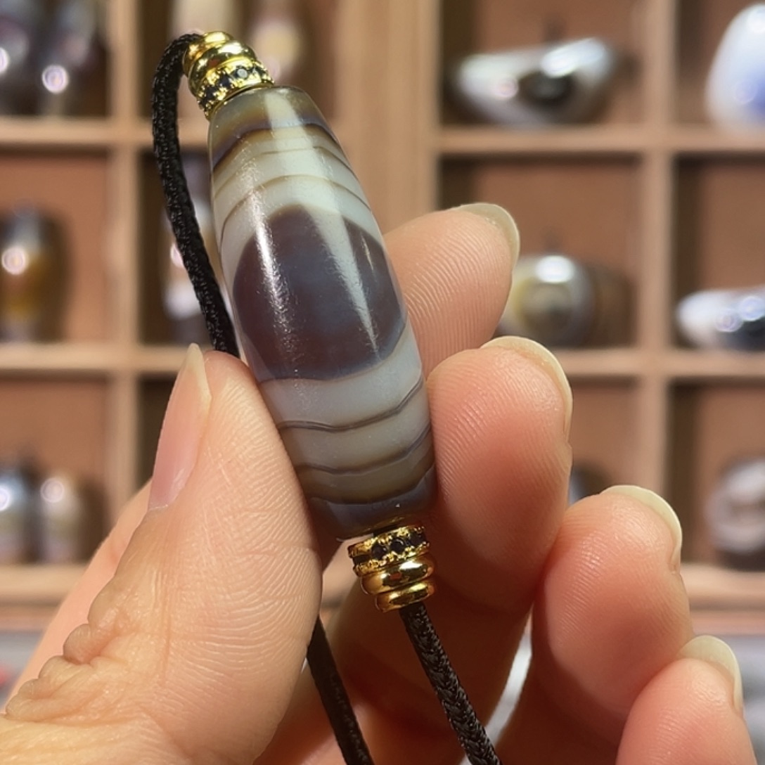 安***好玛瑙/玉髓合金颈饰