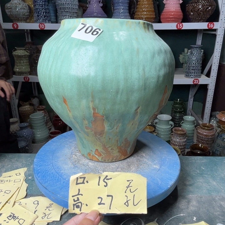 陶景德镇陶瓷花盆花器706