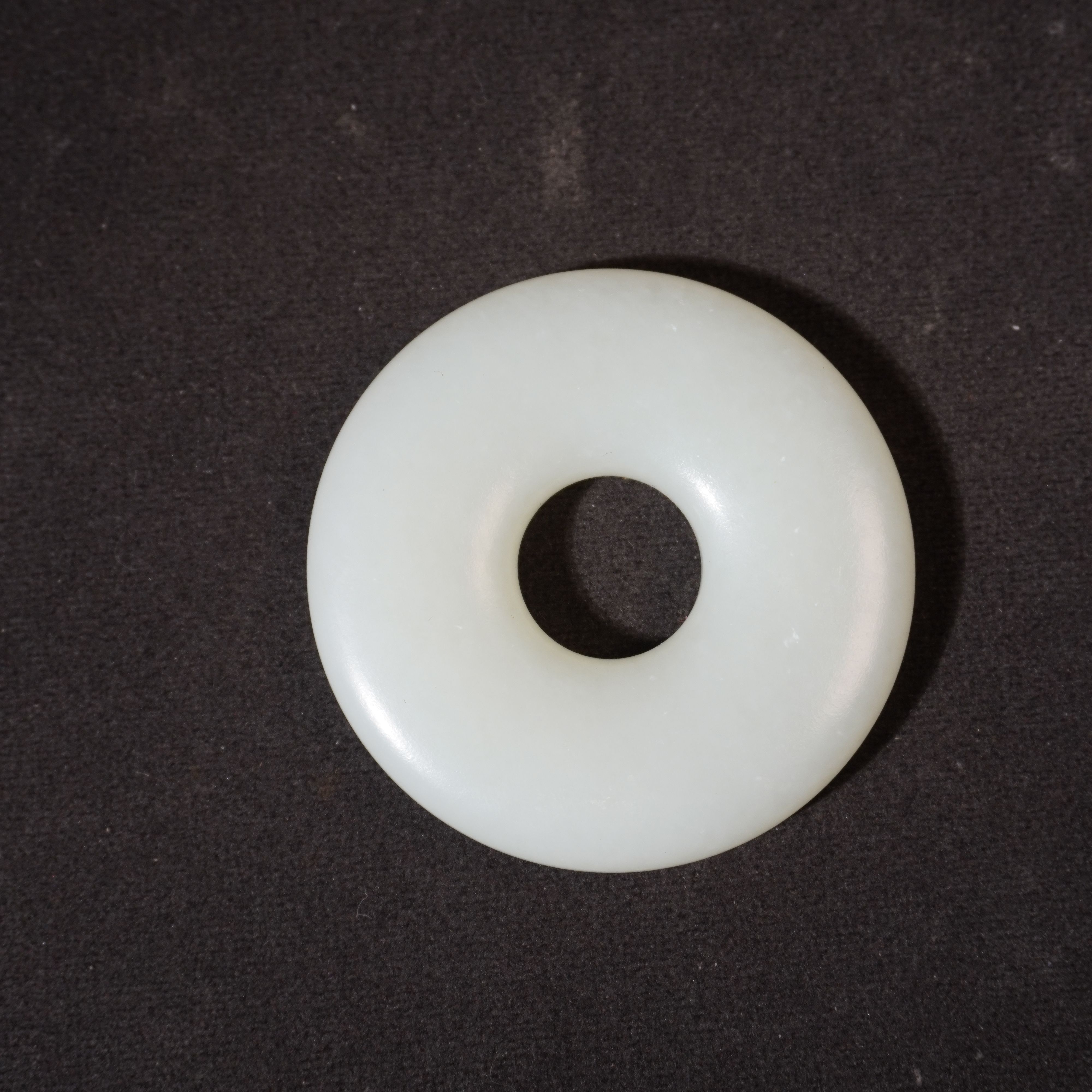 9SE233 清  和田玉平安扣吊坠