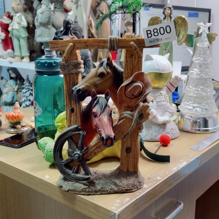 摆件孤品老货微瑕瓷