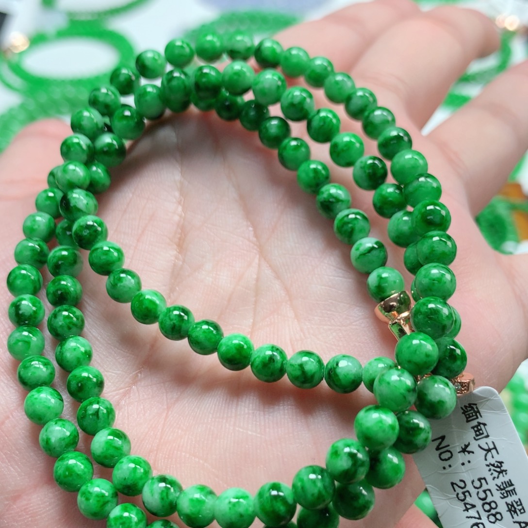 翡翠未镶嵌手链翡翠