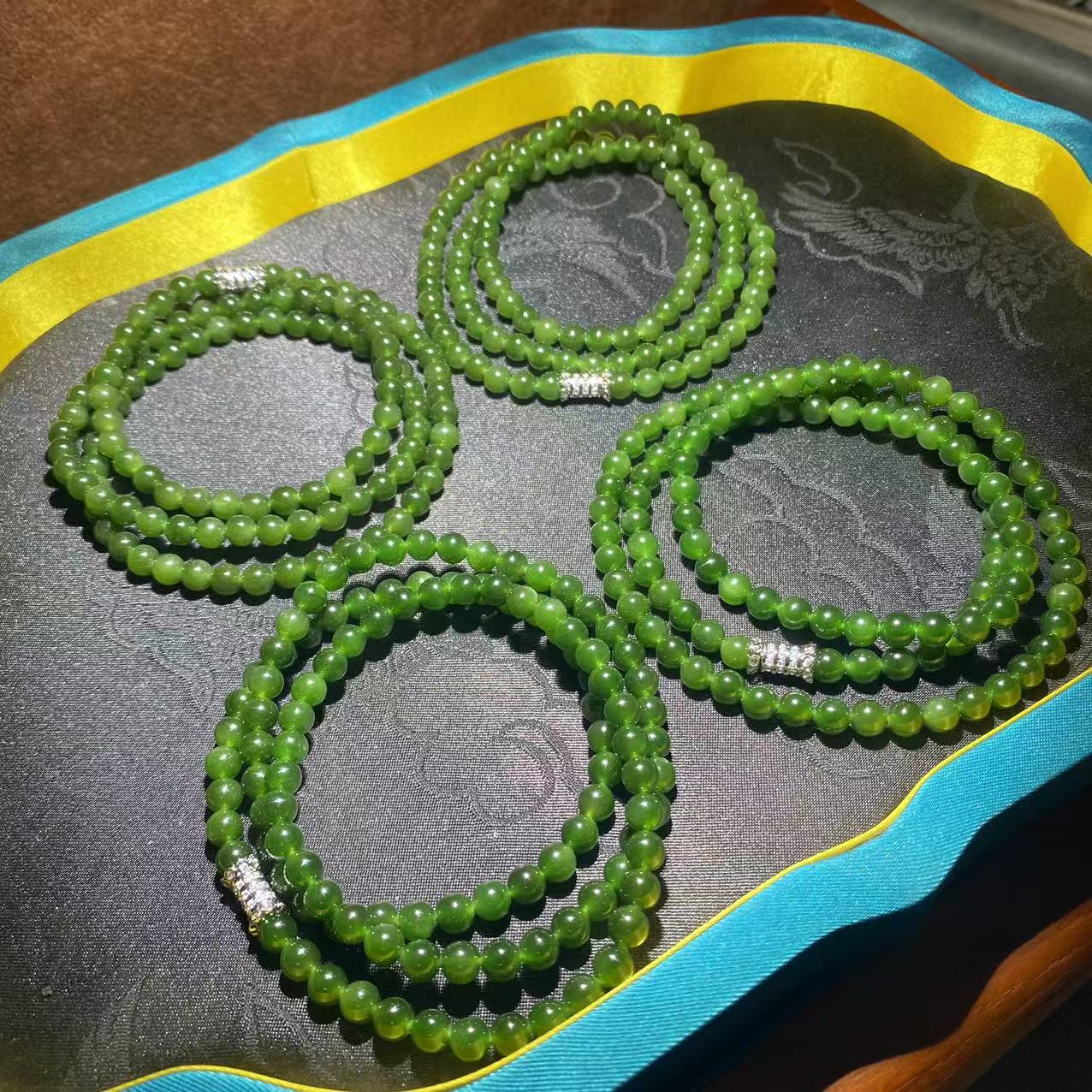 【张老斯珠宝】天然和田玉项链ysc142（多样性发货 拍一发一发其一）