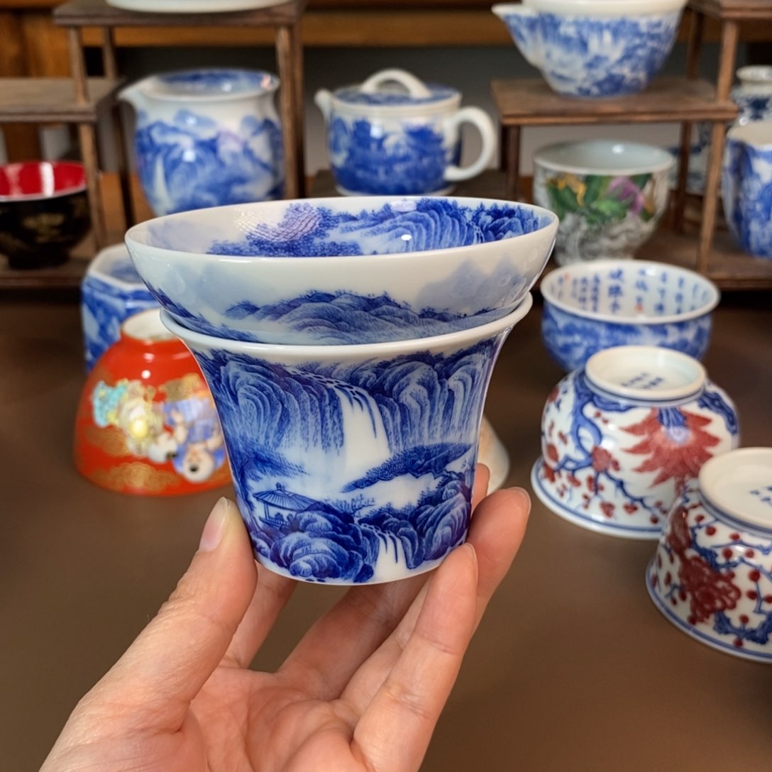 景德镇陶瓷手工手绘