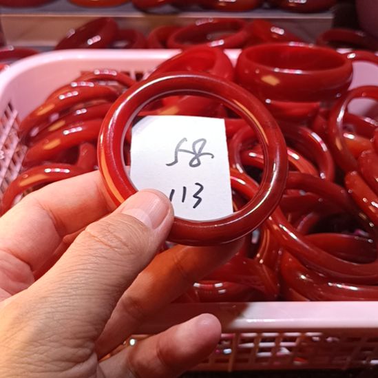 玛瑙/玉髓未镶嵌手镯