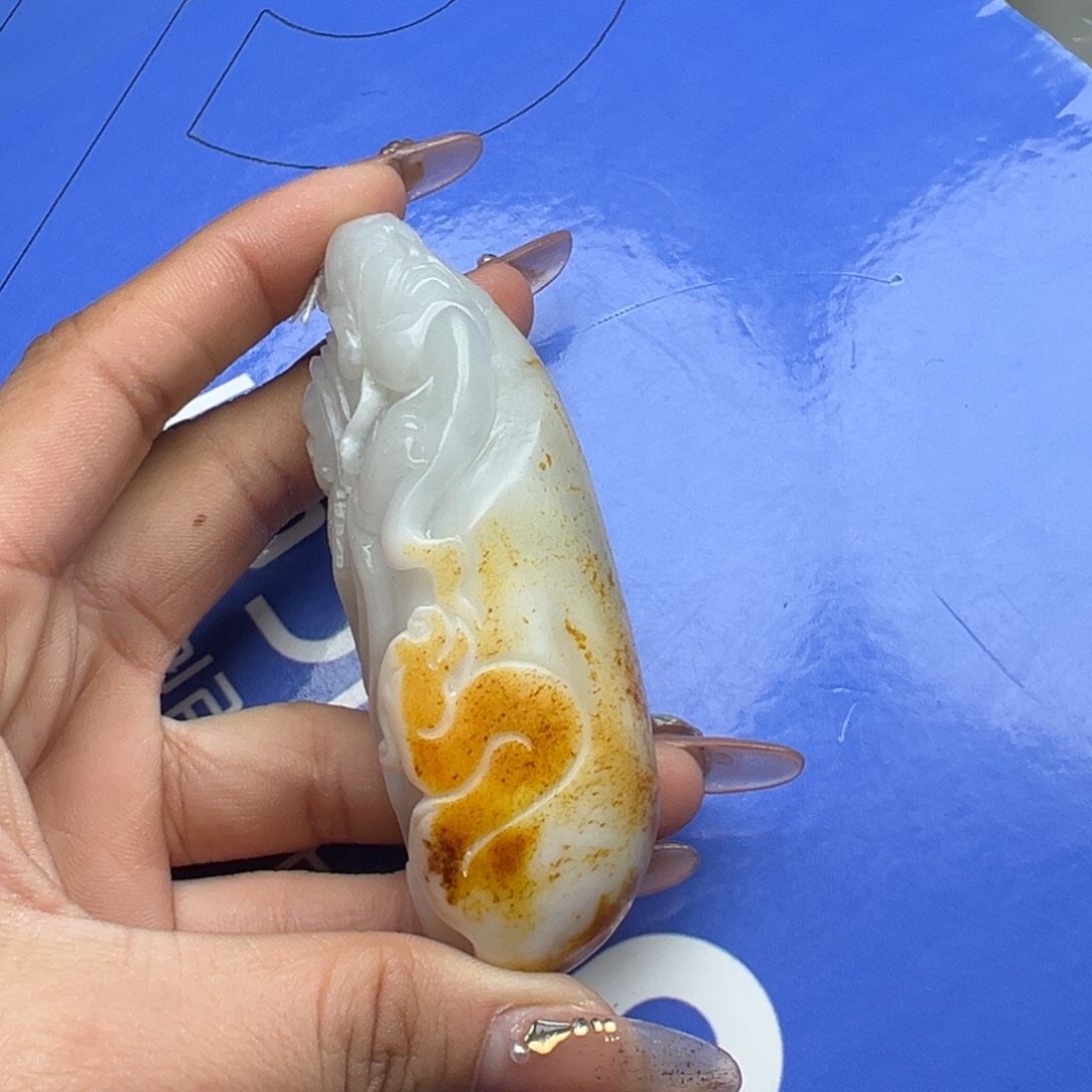 和田玉把件未镶嵌