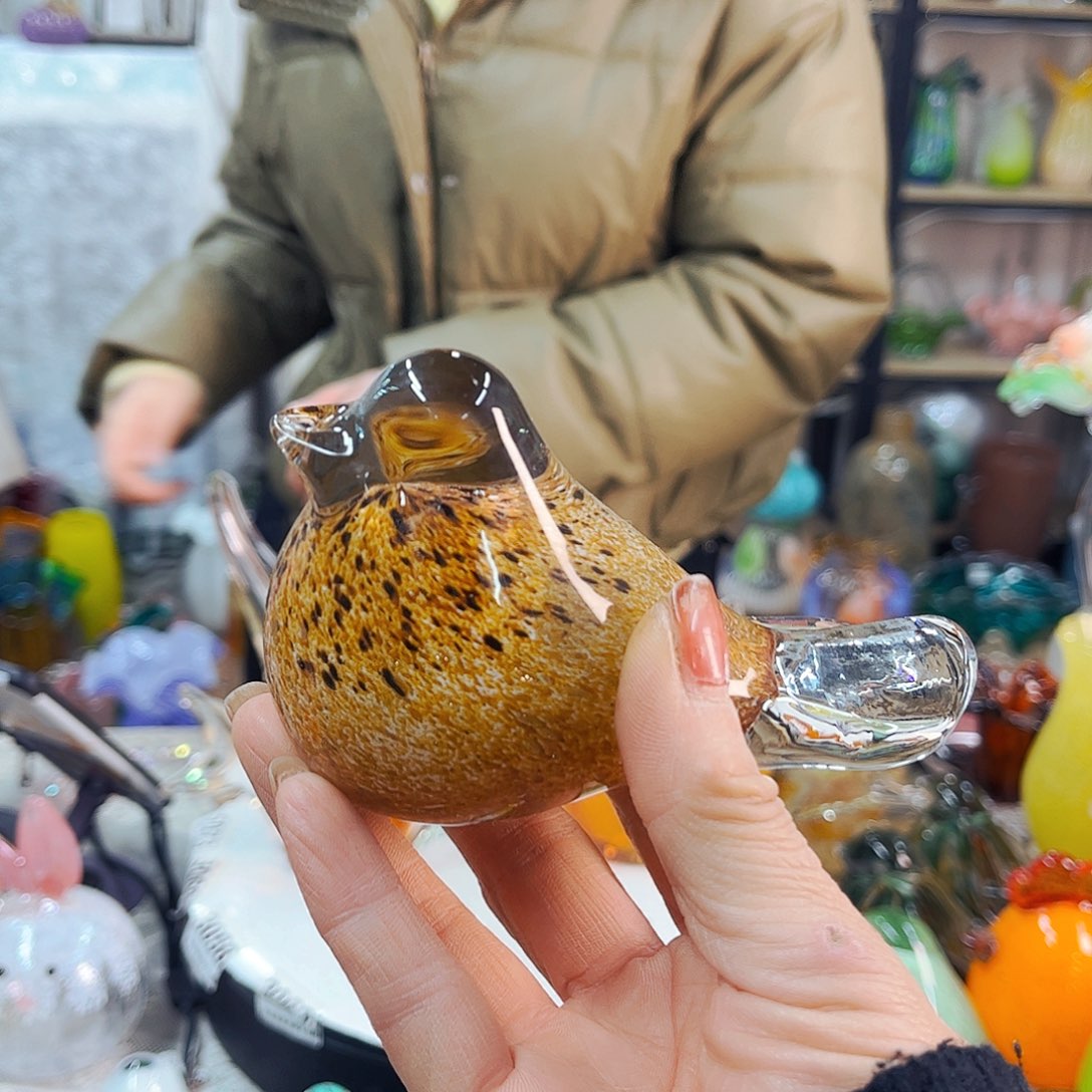 心***柔鸟家悦琉璃工艺品