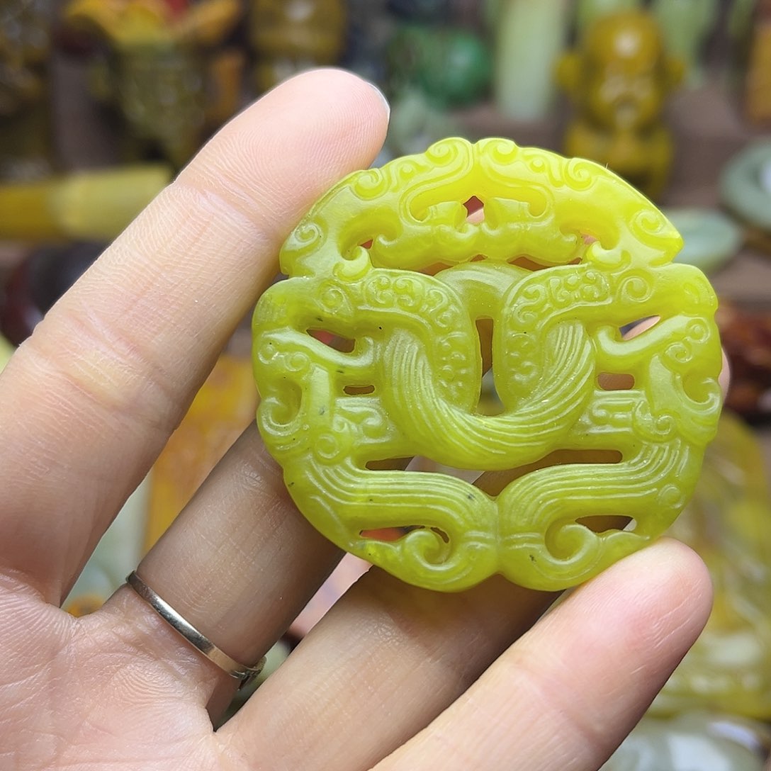 白玉菩提吊坠89。。