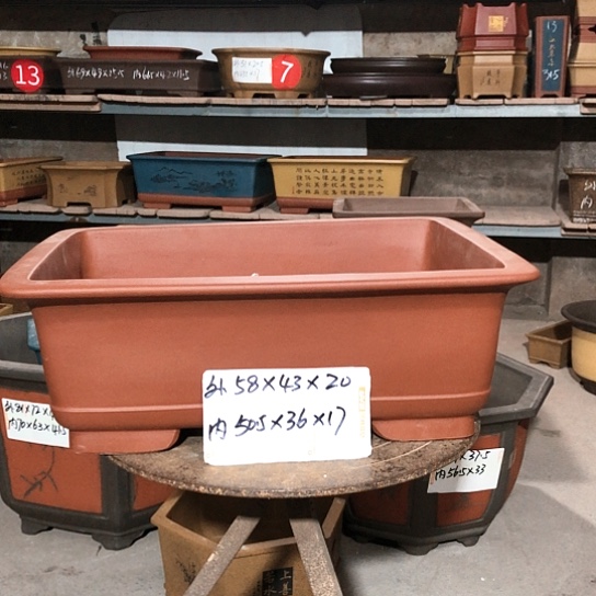 紫砂紫砂花盆包邮