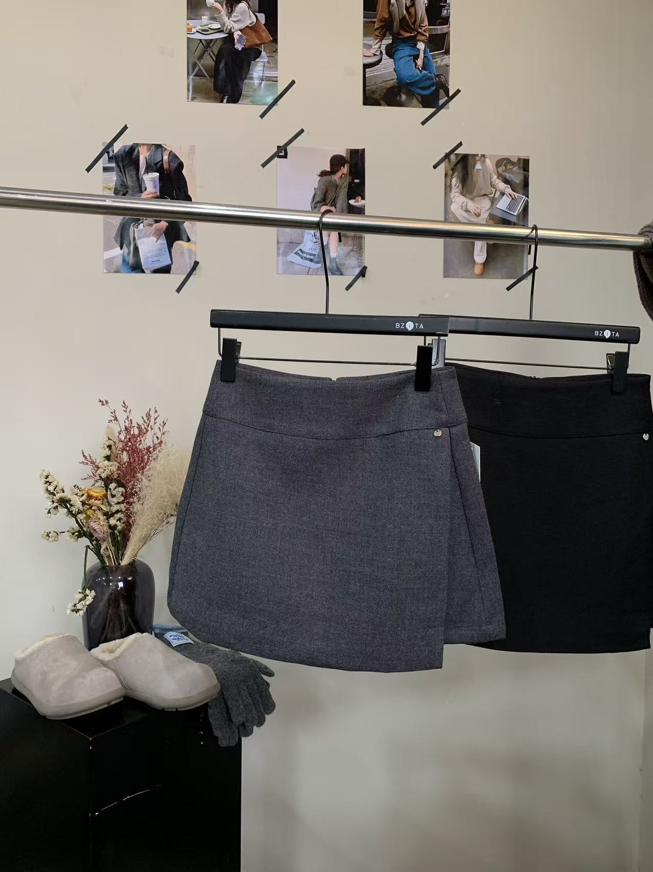 『雨美 Show』8077韩版时尚百搭半身裙