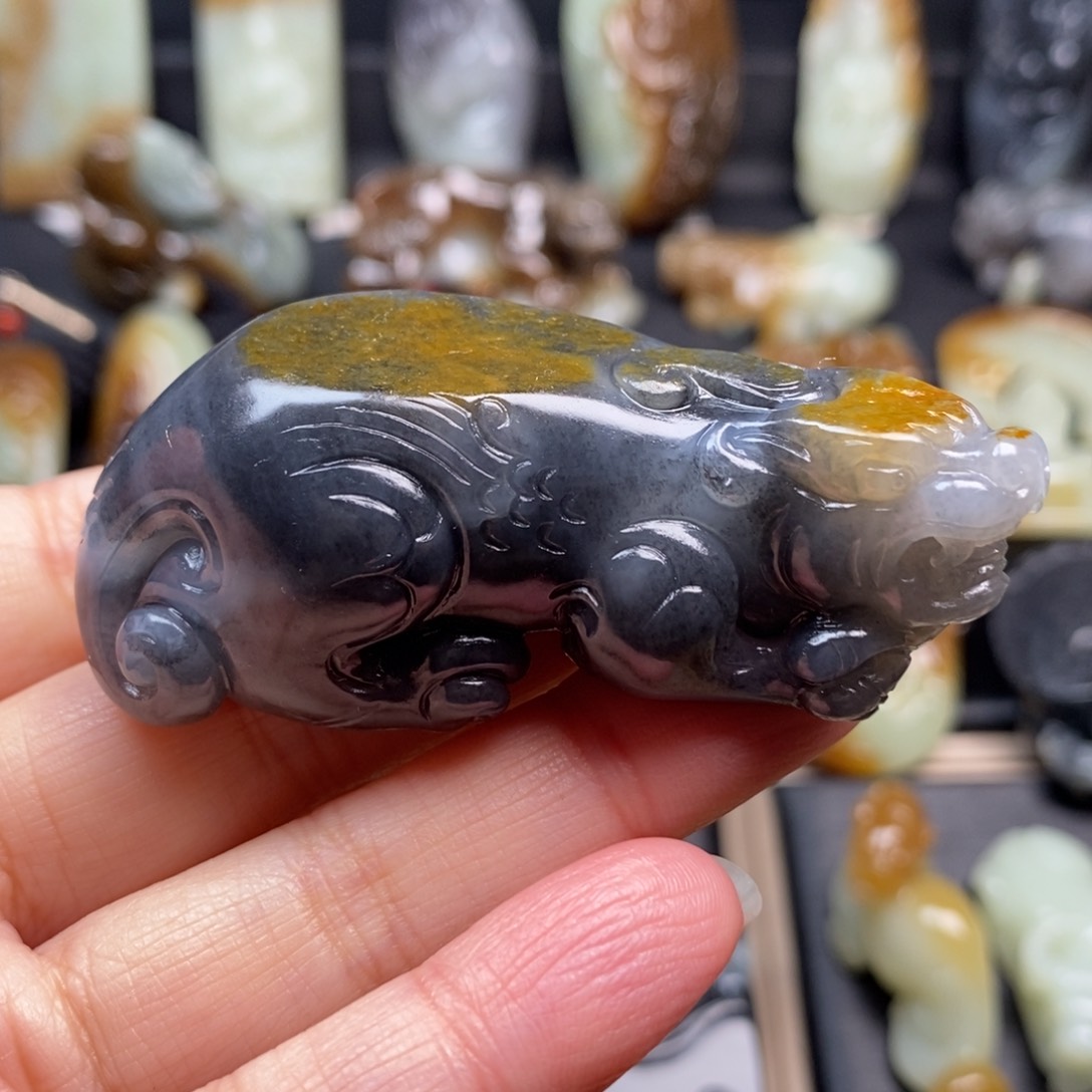 和田玉把件未镶嵌