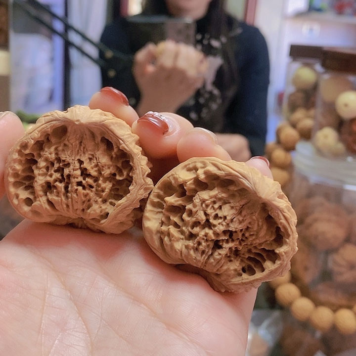 【闪购商品】文玩核桃把件43/44蛇头