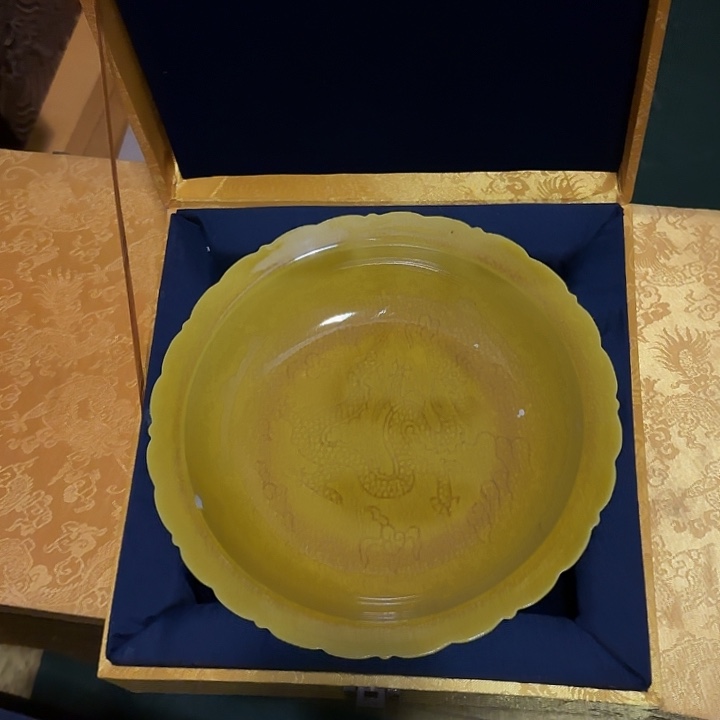 摆件陶瓷摆件不固定一件带盒子