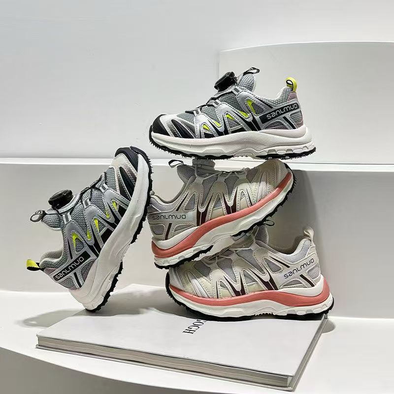 sikefei/斯可菲童鞋登山鞋儿童运动鞋防滑女童网面鞋男童鞋子透气