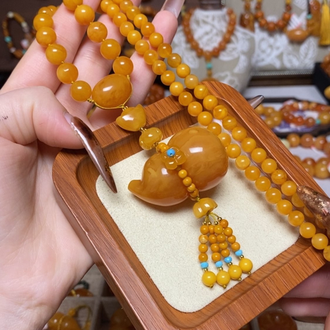 【闪购商品】手链蜜蜡未镶嵌项链