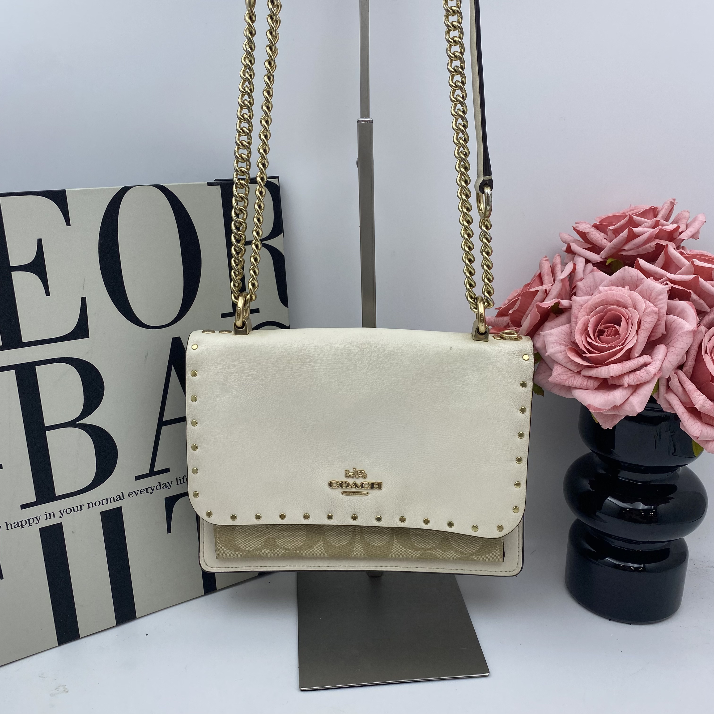 95新 COACH/蔻驰 18333 斜挎包