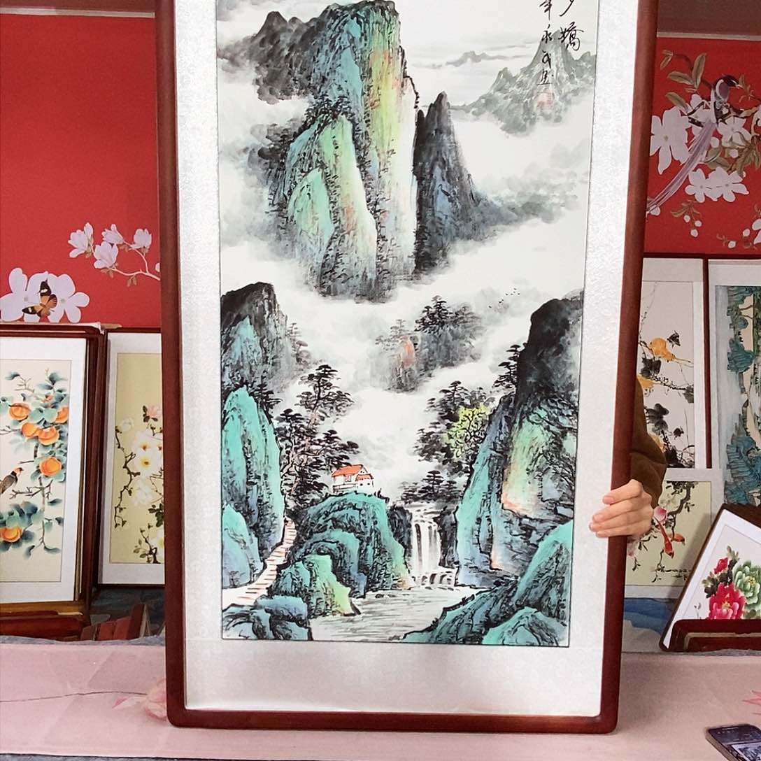 国画手写手绘国画63✖️123包邮