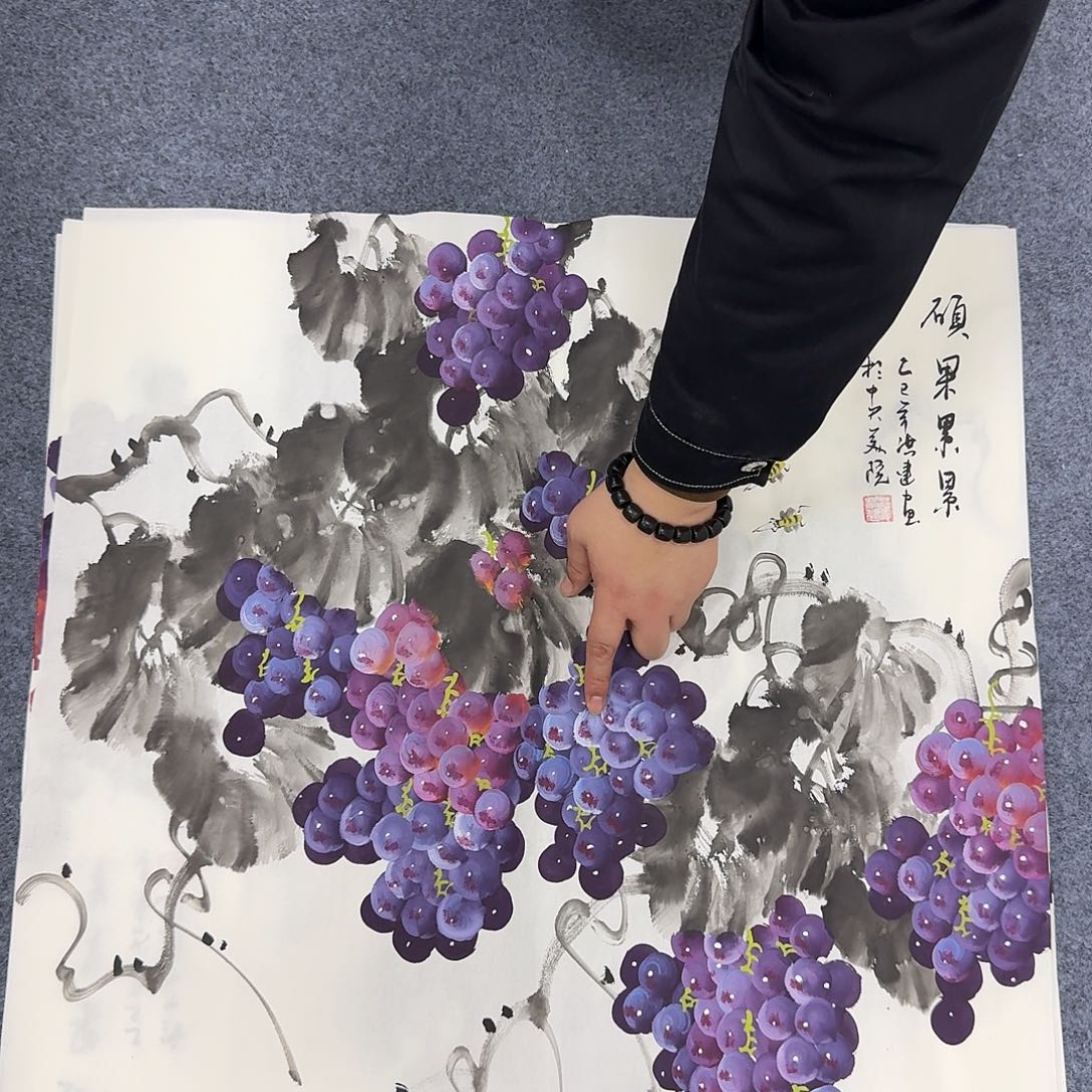 国画国画作品宣纸纯手绘