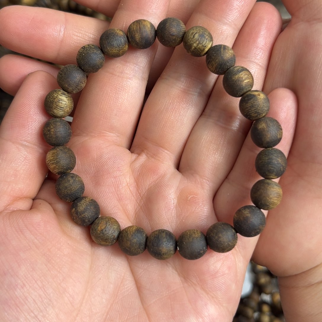 手串沉香千里香沉水浮0.9单圈