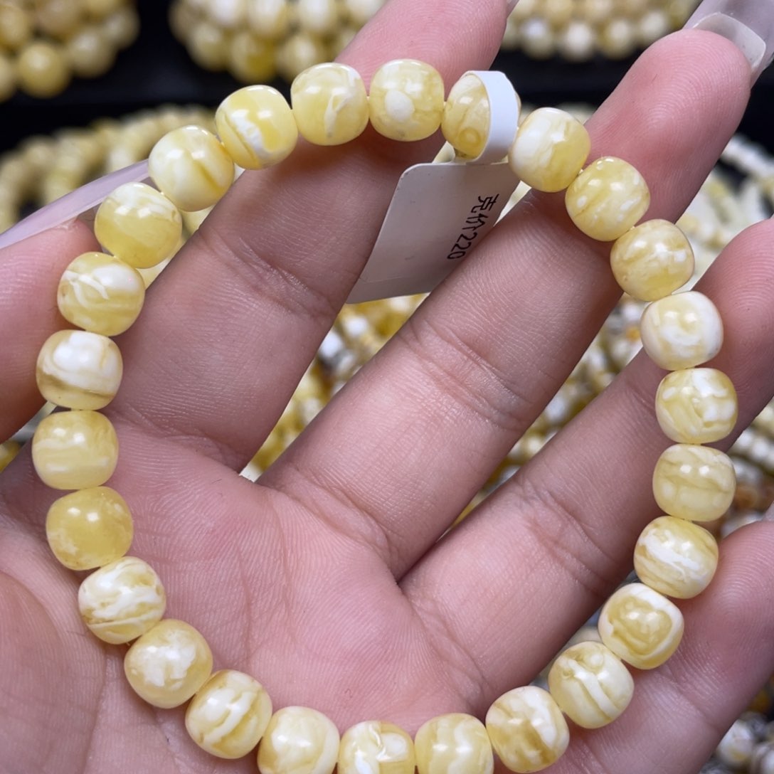 蜜蜡未镶嵌珠宝奇石8m