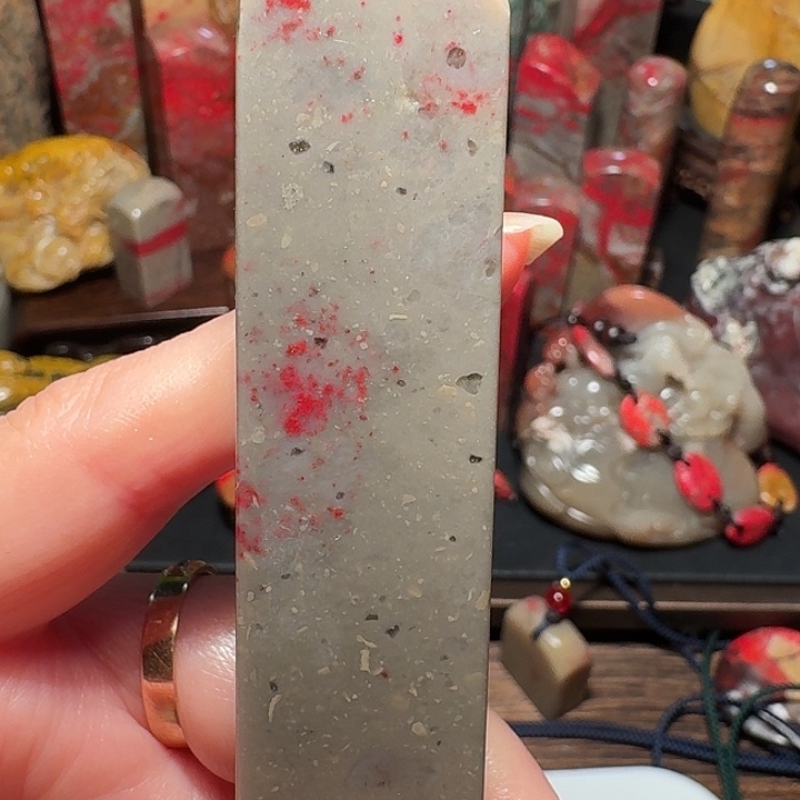 昌化鸡血石我***翔昌化鸡血石