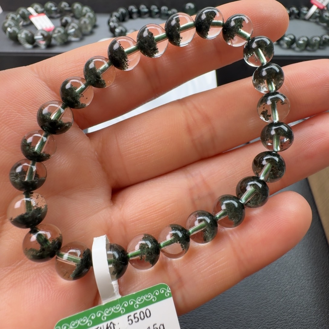 未镶嵌水晶手链天然