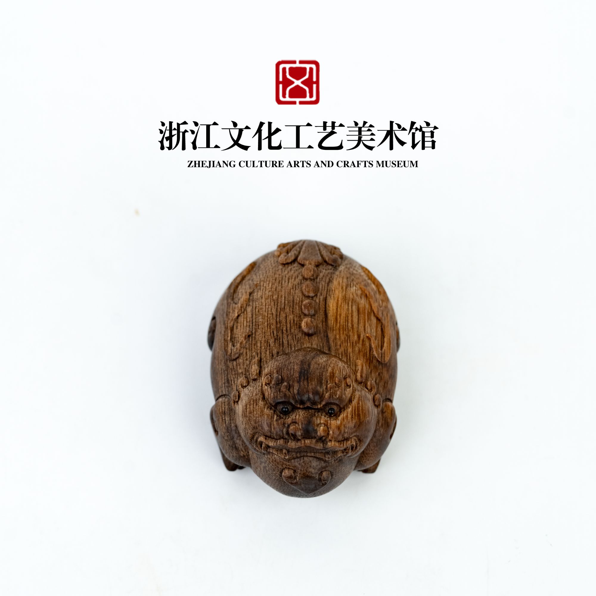 L36 老惠安天然野沉香貔貅手把件44.9克