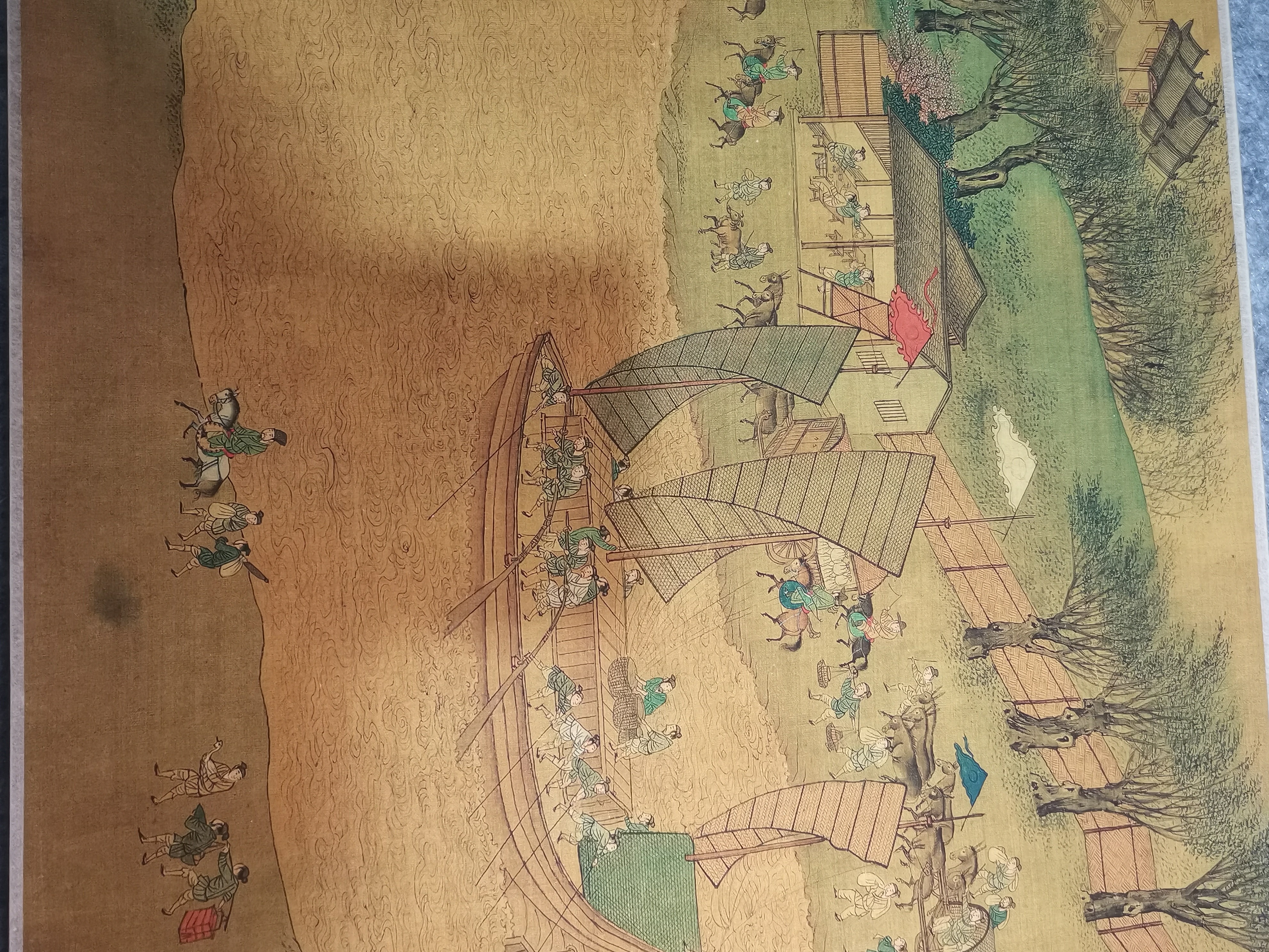 4字画改价链接（以直播为准）手工装裱，复刻古画