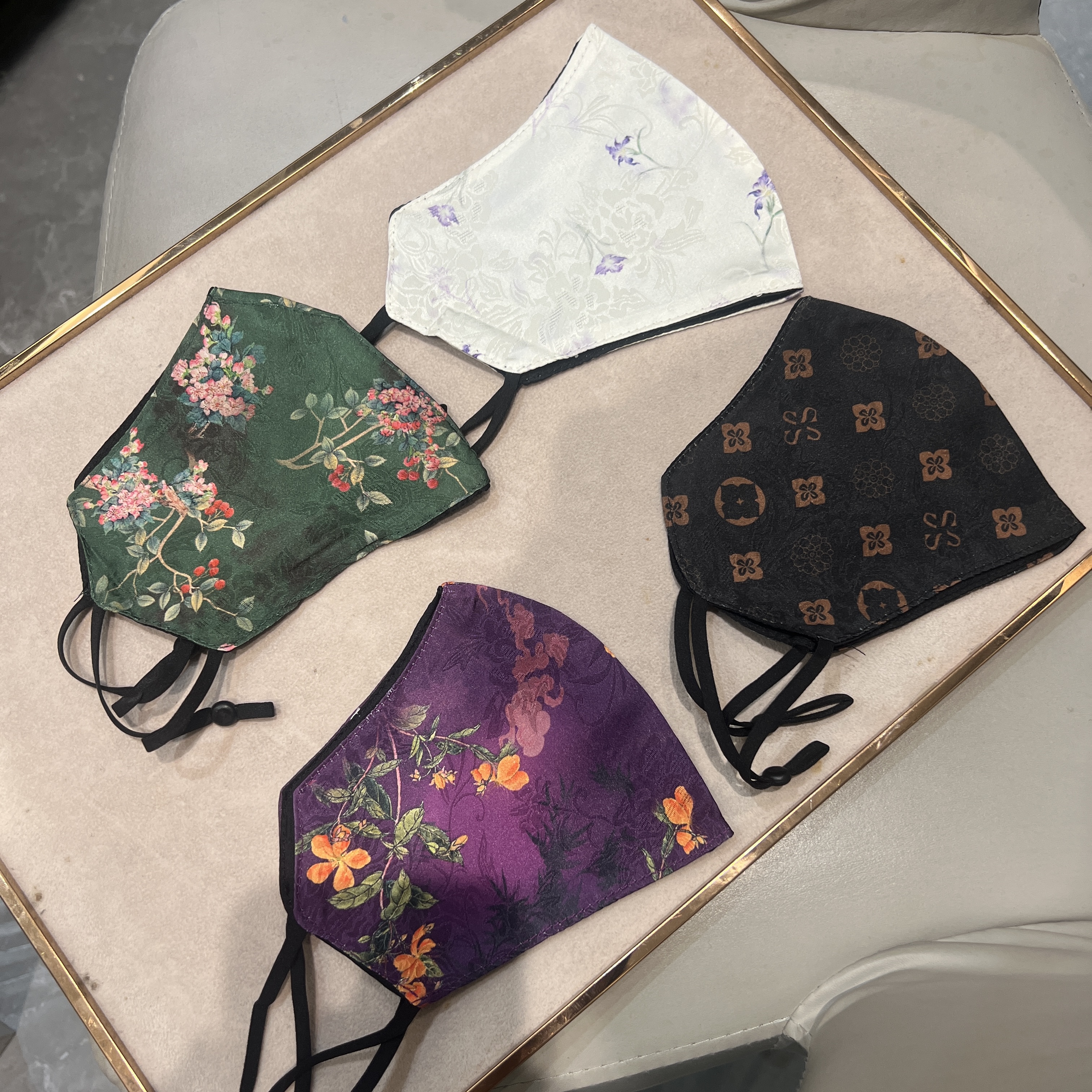 TT 香云纱口罩 时尚透气夏季防晒口罩