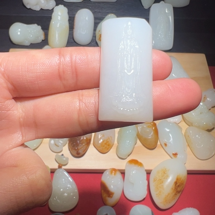 和田玉挂件未镶嵌