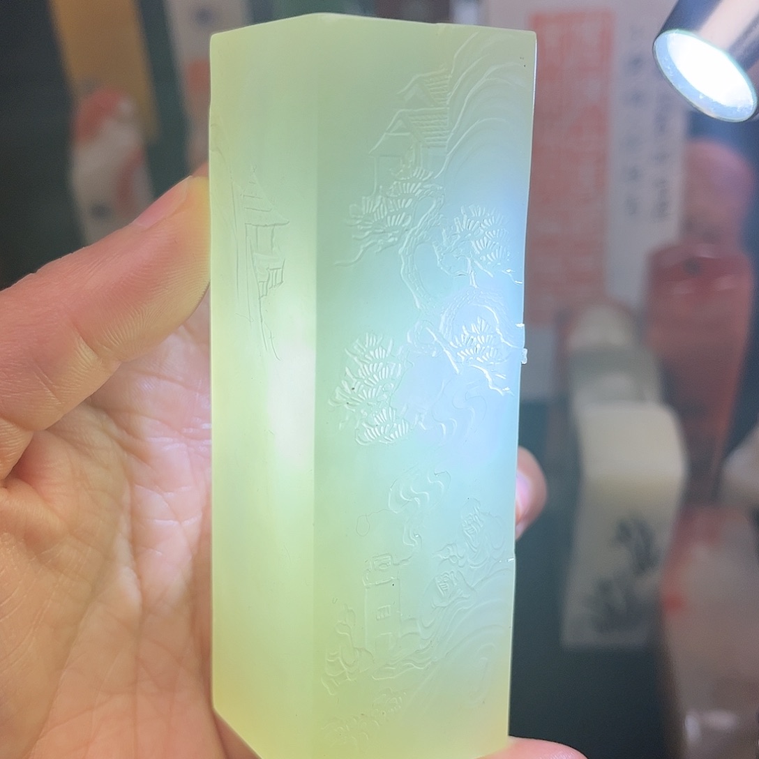 昌化石印石这么久不回来
