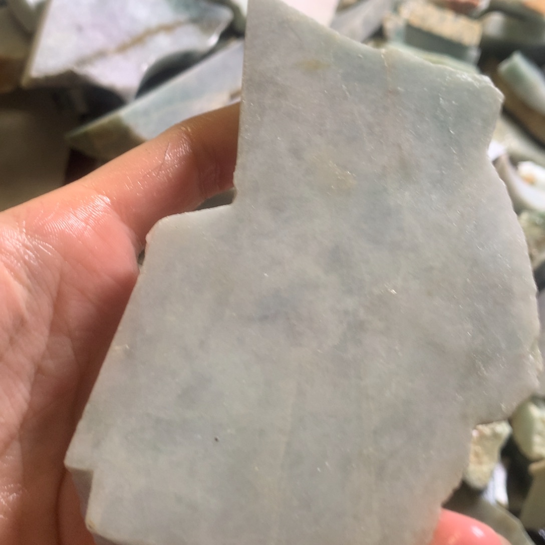 翡翠颈饰未镶嵌缅甸翡翠