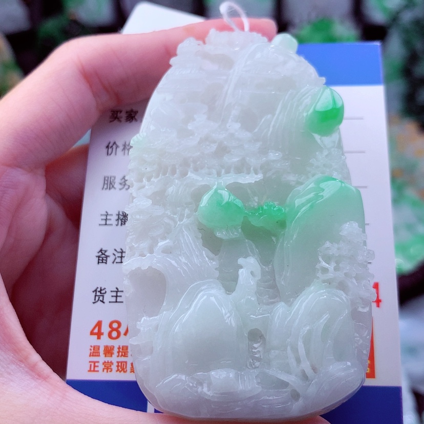 【闪购商品】翡翠颈饰未镶嵌天然