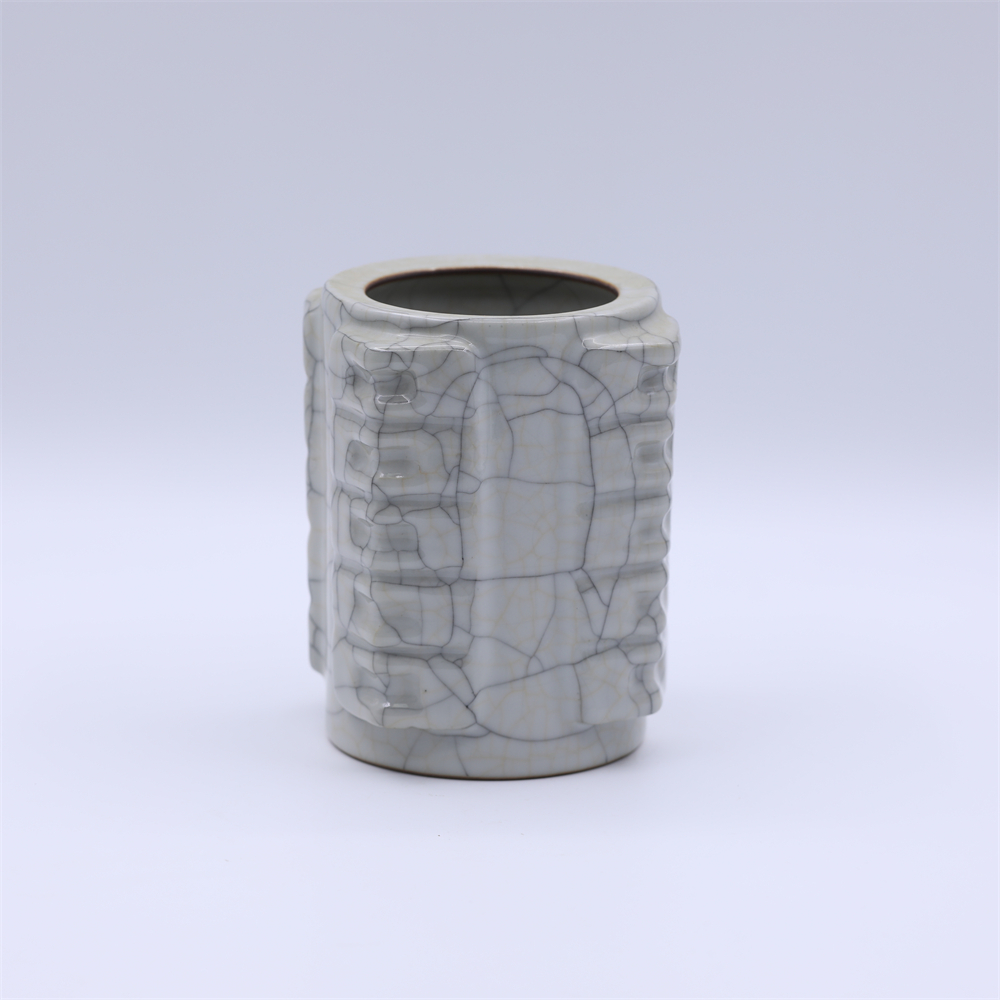 瓷器/哥釉琮式瓶LOT3961