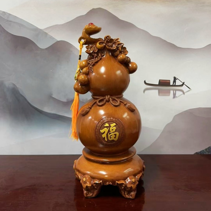 招财葫芦福禄摆件工艺品（长20高42）