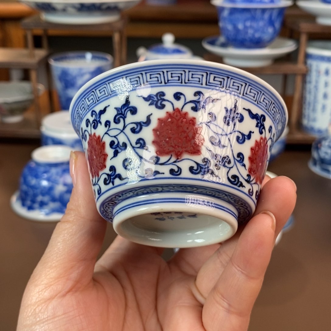 景德镇陶瓷手工手绘